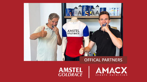 Amacx nuevo socio de nutrición deportiva Amstel Gold Race